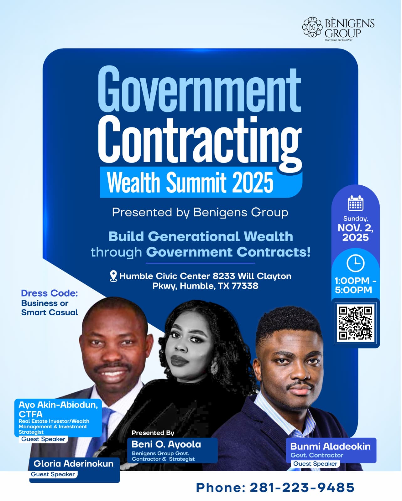 GovCon Growth Summit Flyer